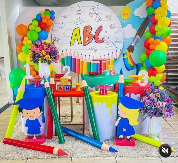 Festa Temática Infantil ABC Formatura